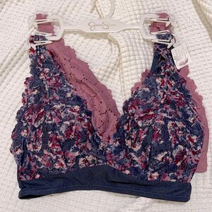 NWT- Jessica Simpson- S. 2 Lace Bralettes